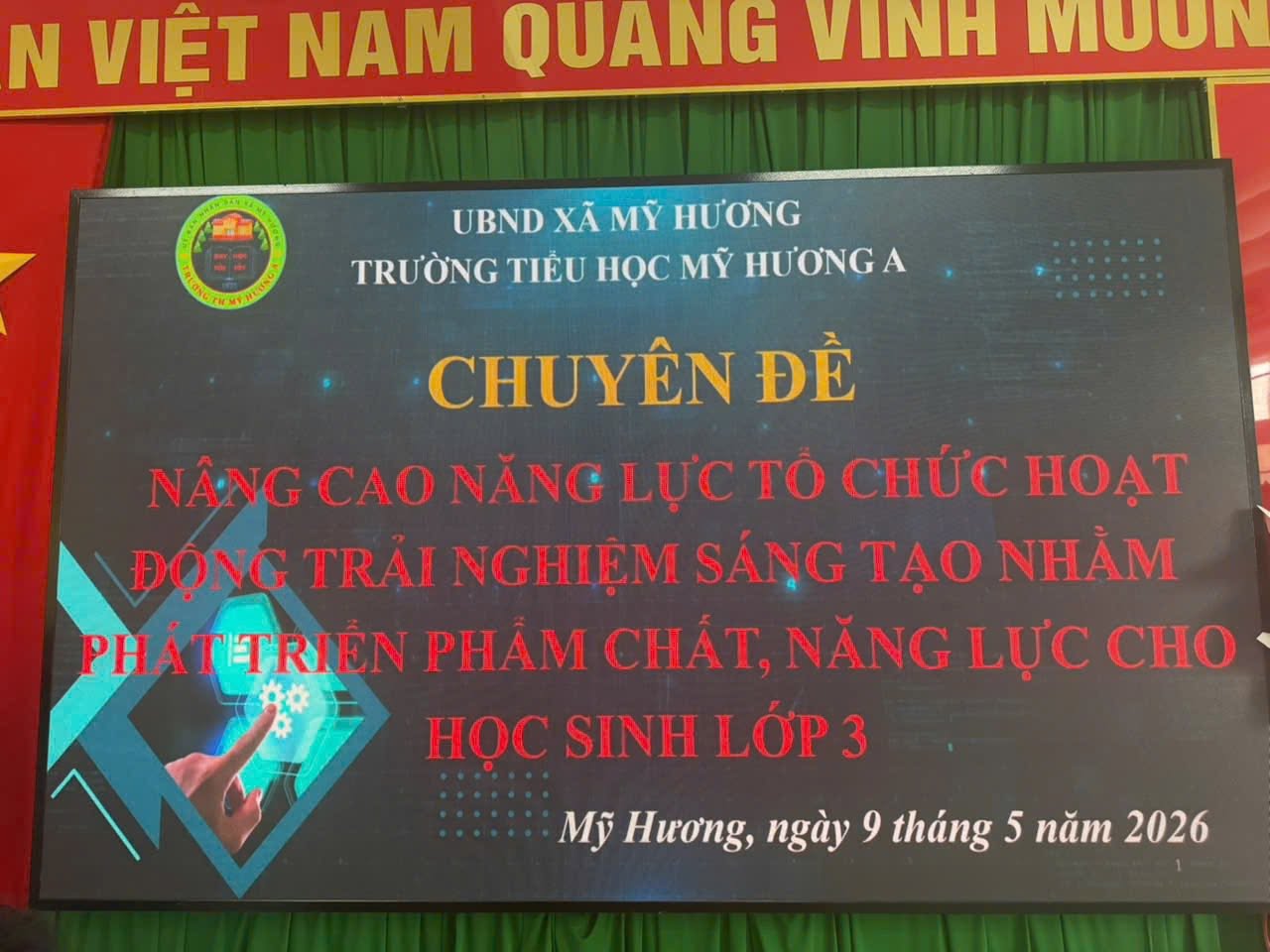 TRƯỜNG TIỂU HỌC MỸ HƯƠNG A TỔ CHỨC SINH HOẠT CHUYÊN ĐỀ KHỐI 3 NÂNG CAO CHẤT LƯỢNG GIẢNG DẠY