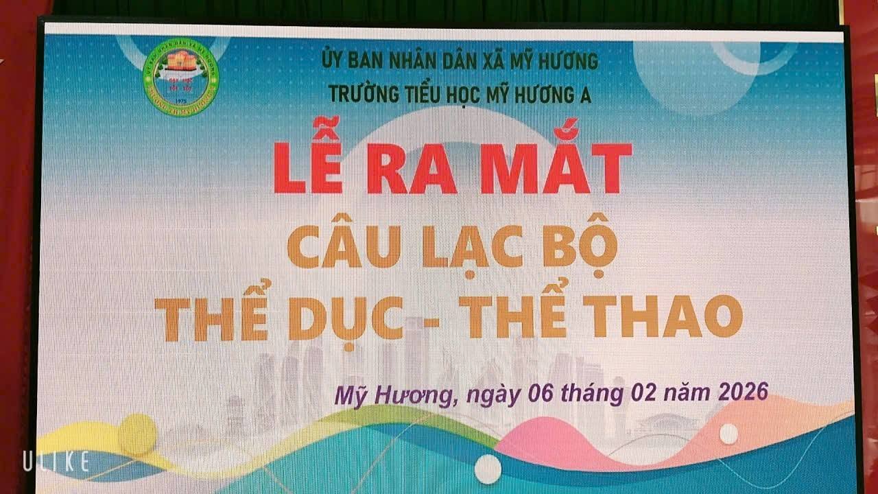 TRƯỜNG TIỂU HỌC MỸ HƯƠNG A TỔ CHỨC HỘI THAO GIẢI BI SẮT CẤP TRƯỜNG NĂM HỌC 2025–2026