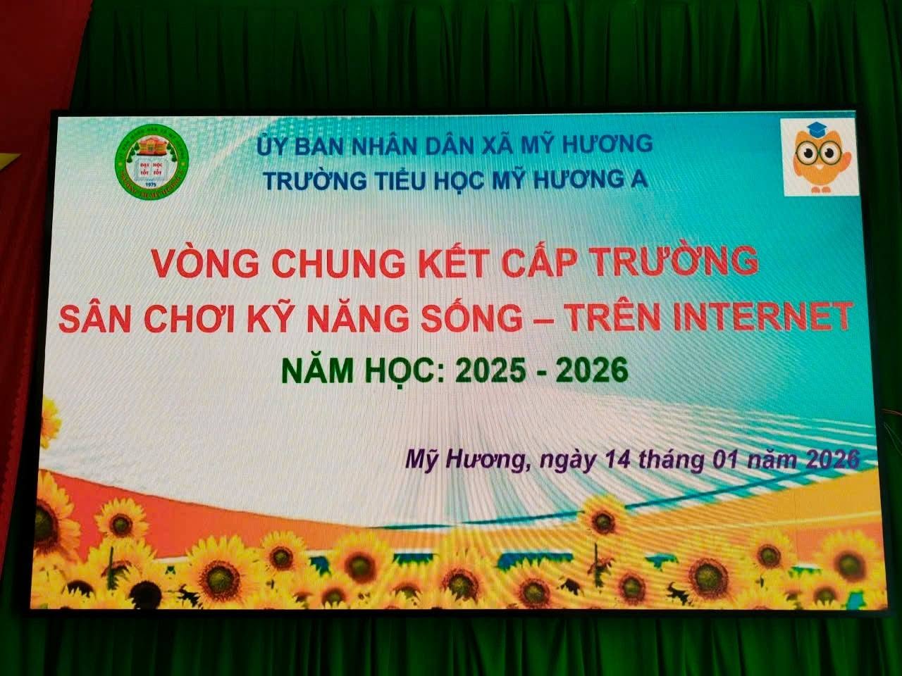 TRƯỜNG TIỂU HỌC MỸ HƯƠNG A TỔ CHỨC HỘI THI KỸ NĂNG SỐNG CẤP TRƯỜNG